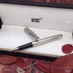 Top Grade Replica Montblanc Meisterstuck Silver Rollerball Pen - Wavy pattern